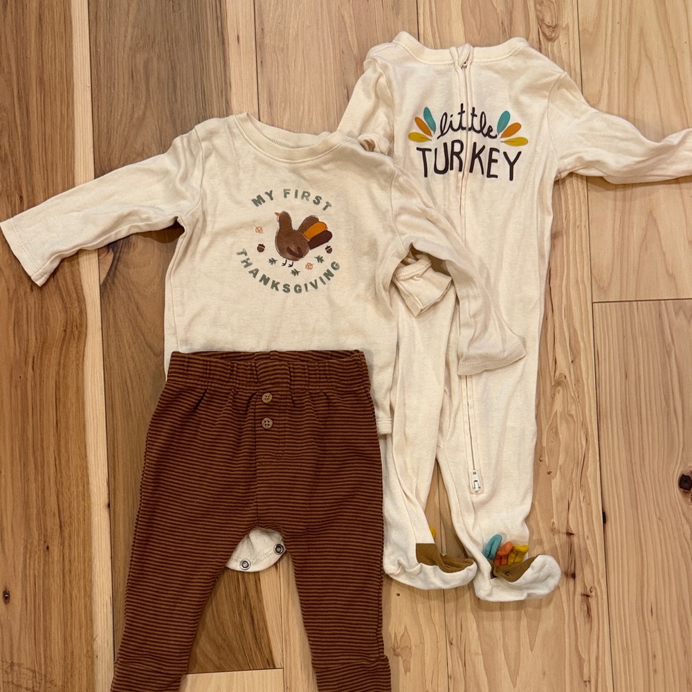 Baby Thanksgiving Outfit Set